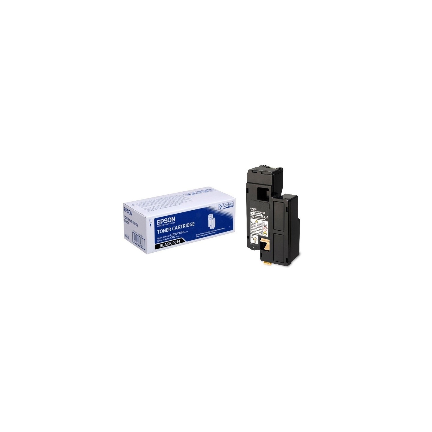 Toner noir haute capacité Epson pour Aculaser CX17 / C1700 / C1750, Toner Express : achat en ligne de Toner noir haute capacité 