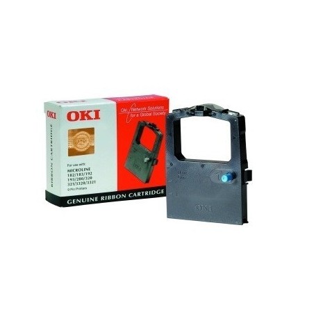 Ruban noir pour imprimante OKI ML 182 / 280 / 320 / 321 / 332, Toner Express : achat en ligne de Ruban noir pour imprimante OKI 