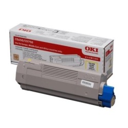 Toner jaune pour Oki C5650 / C5750, Toner Express : achat en ligne de Toner jaune pour Oki C5650 / C5750 pour imprimante