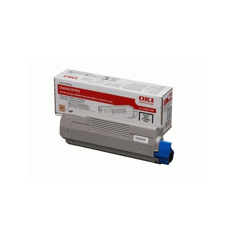 Toner noir pour Oki C5650 / C5750, Toner Express : achat en ligne de Toner noir pour Oki C5650 / C5750 pour imprimante