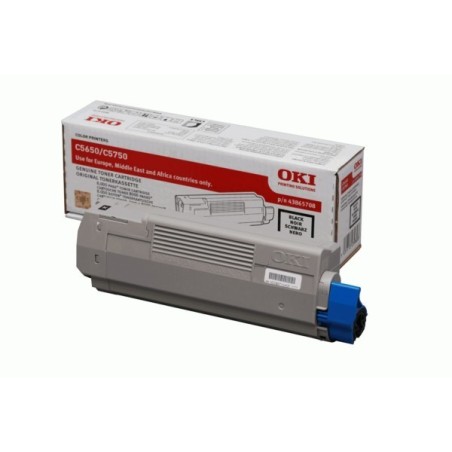 Toner noir pour Oki C5650 / C5750, Toner Express : achat en ligne de Toner noir pour Oki C5650 / C5750 pour imprimante