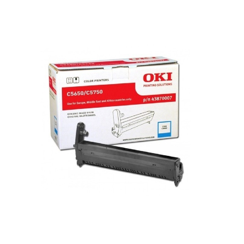 Tambour cyan pour Oki C5650 / C5750, Toner Express : achat en ligne de Tambour cyan pour Oki C5650 / C5750 pour imprimante