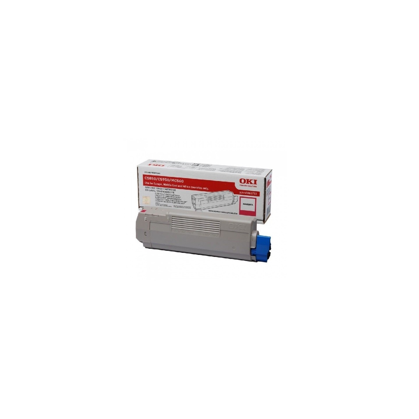 Toner magenta Oki pour C5850 / C5950, Toner Express : achat en ligne de Toner magenta Oki pour C5850 / C5950 pour imprimante