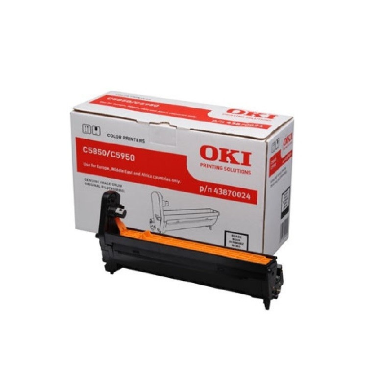 Tambour noir Oki pour C5850 / C5950, Toner Express : achat en ligne de Tambour noir Oki pour C5850 / C5950 pour imprimante