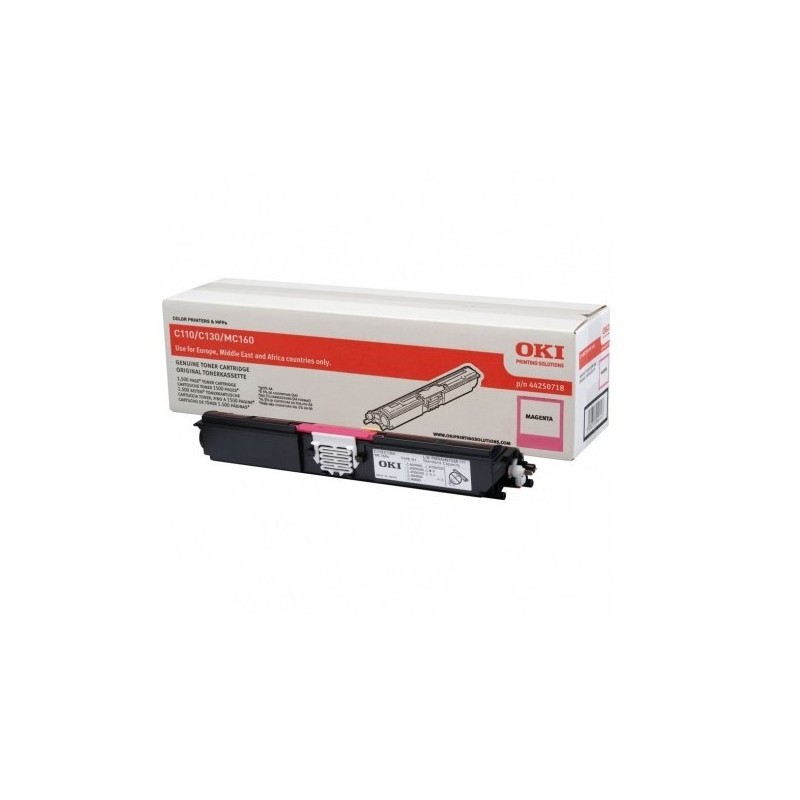 Toner magenta Oki Haute capacité pour C110 / C130 / MC160n, Toner Express : achat en ligne de Toner magenta Oki Haute capacité p