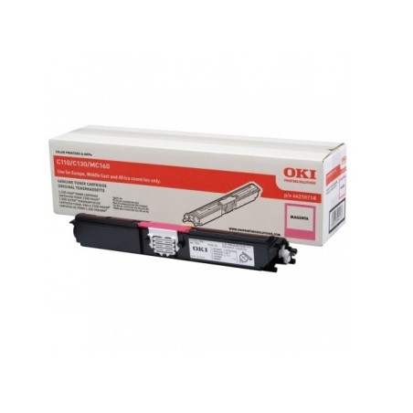 Toner magenta Oki Haute capacité pour C110 / C130 / MC160n, Toner Express : achat en ligne de Toner magenta Oki Haute capacité p