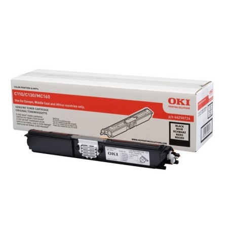 Toner noir Oki Haute capacité pour C110 / C130 / MC160n, Toner Express : achat en ligne de Toner noir Oki Haute capacité pour C1