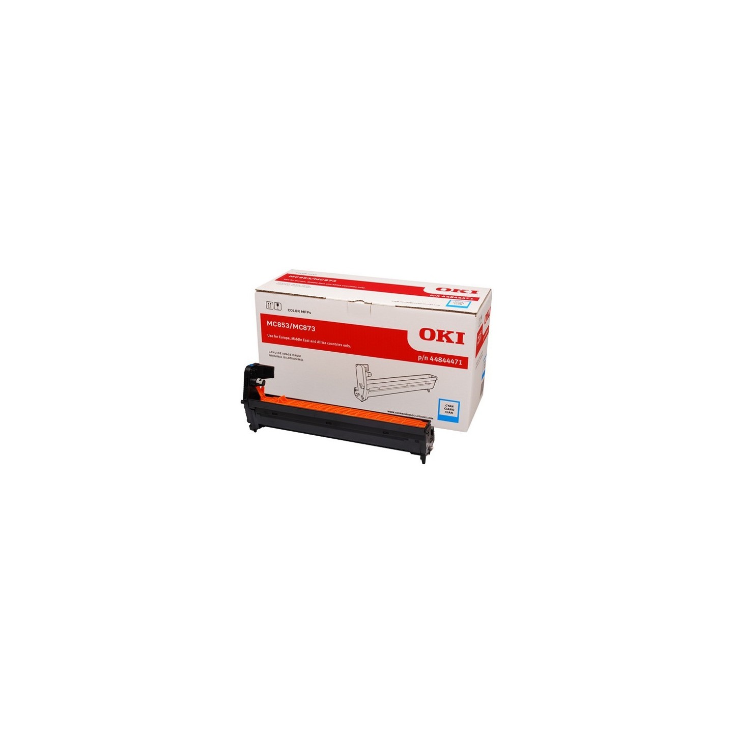 Tambour  Cyan Oki pour MC853 / MC873 / MC883