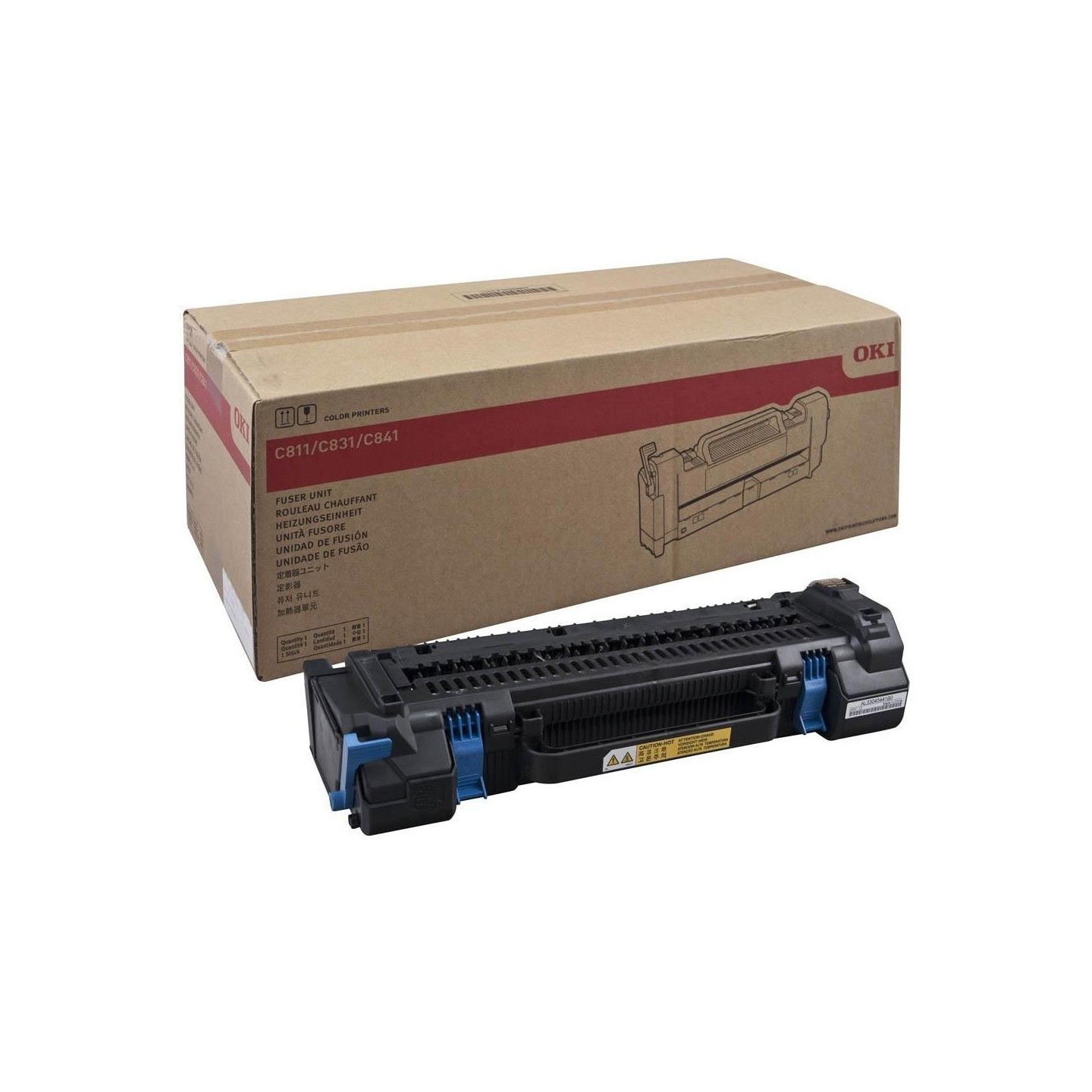 Unité de fusion Oki pour C831 / C841 / 823 / C833 / C843