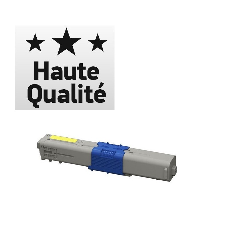 Toner Jaune générique Haute Qualité haute capacité pour OKI C 510 / C 331.......