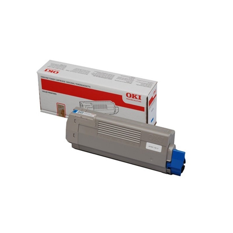 Toner cyan Oki pour MC 851 / MC 861, Toner Express : achat en ligne de Toner cyan Oki pour MC 851 / MC 861 pour imprimante