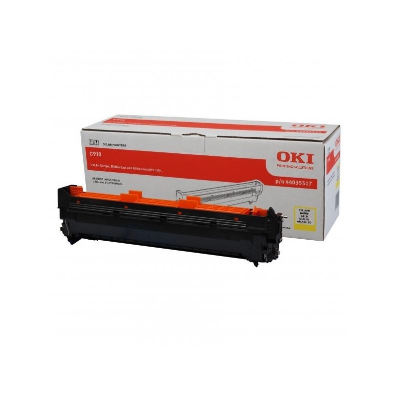 Tambour jaune Oki pour C910n / C910dn / C920wt