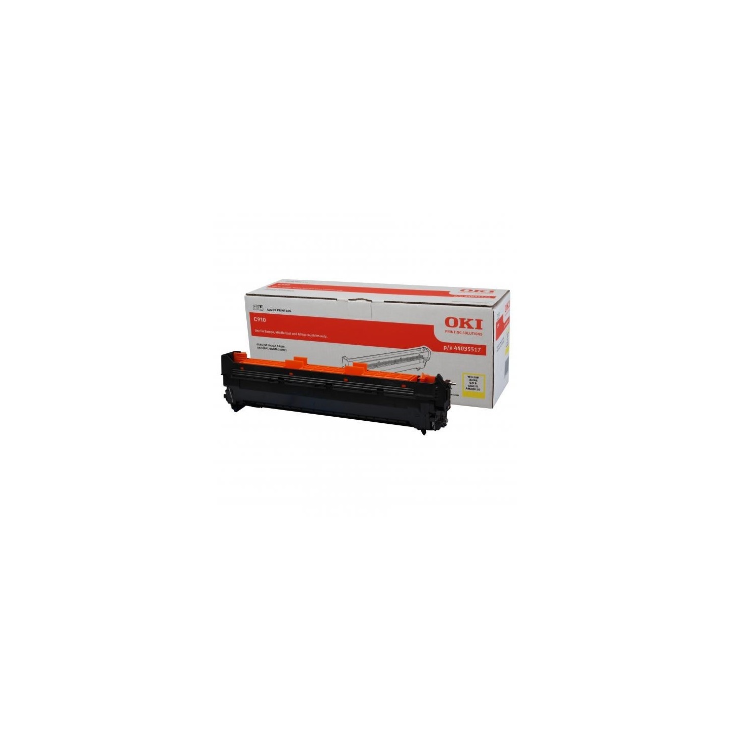 Tambour jaune Oki pour C910n / C910dn / C920wt