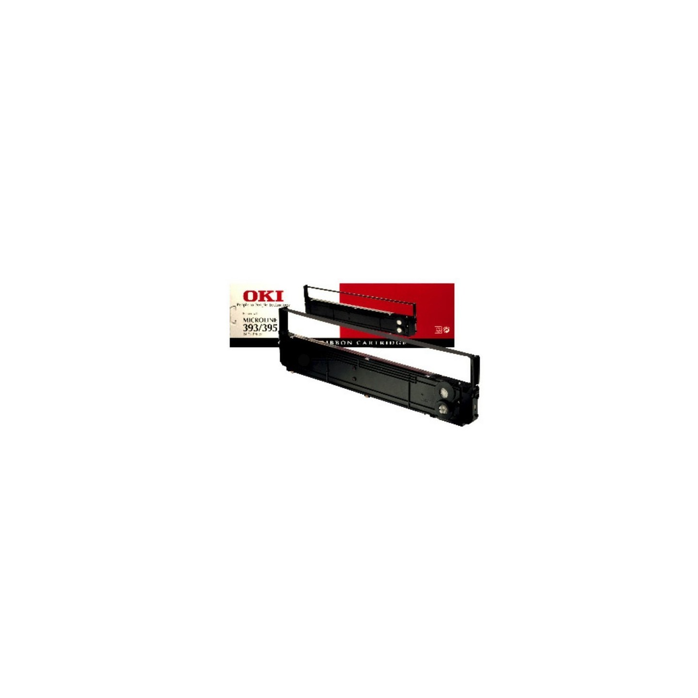 Ruban nylon noir matricielle Oki pour ML393/ 395, Toner Express : achat en ligne de Ruban nylon noir matricielle Oki pour ML393/