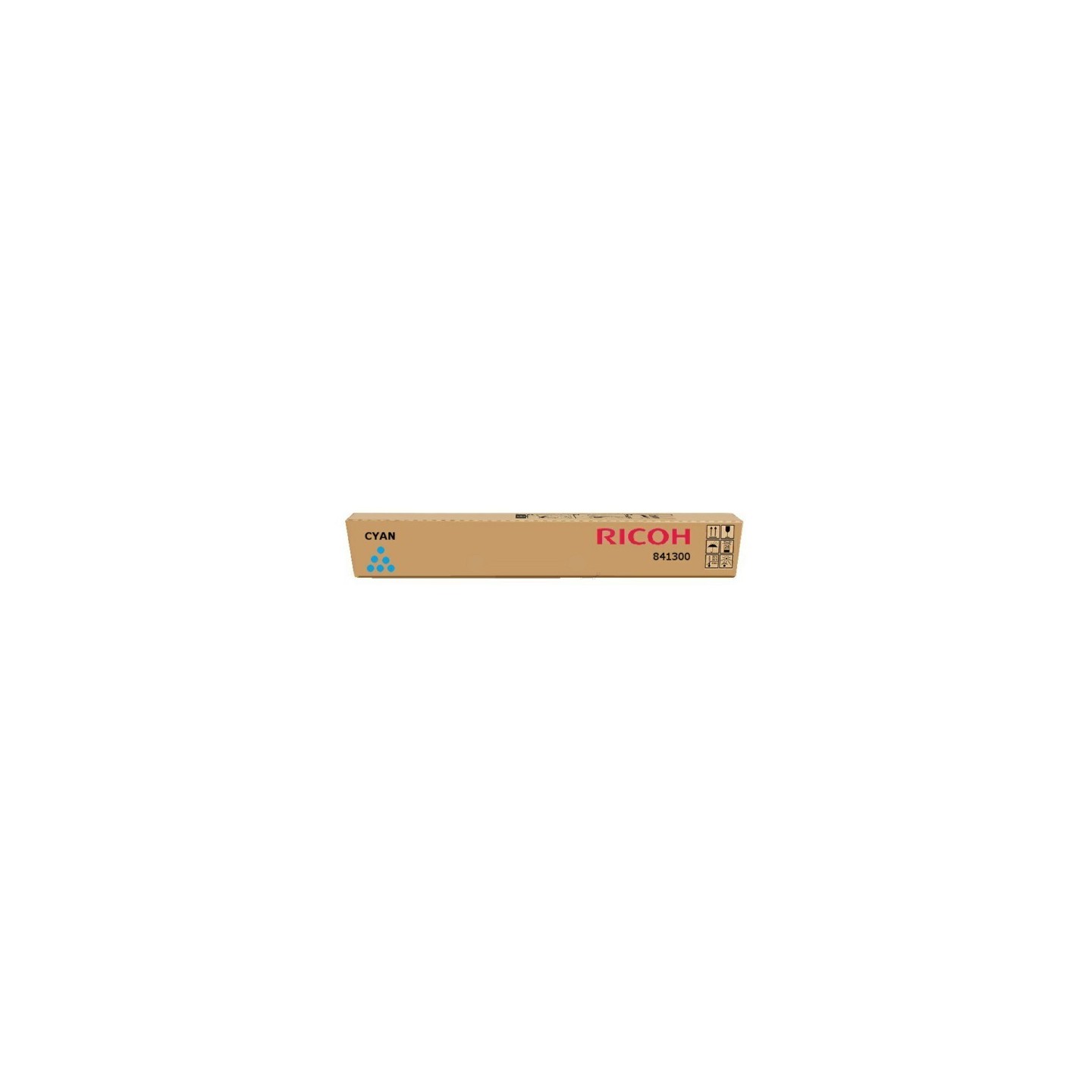 Toner cyan Ricoh pour aficio MPC300 / MPC400 (841551), Toner Express : achat en ligne de Toner cyan Ricoh pour aficio MPC300 / M