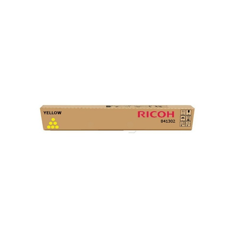 Toner jaune Ricoh pour aficio MPC300 / MPC400 (841553), Toner Express : achat en ligne de Toner jaune Ricoh pour aficio MPC300 /