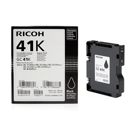 Cartouche d'encre noir haute capacité Ricoh pour Aficio SG3110dnw ... (GC-41K), Toner Express : achat en ligne de Cartouche d'en