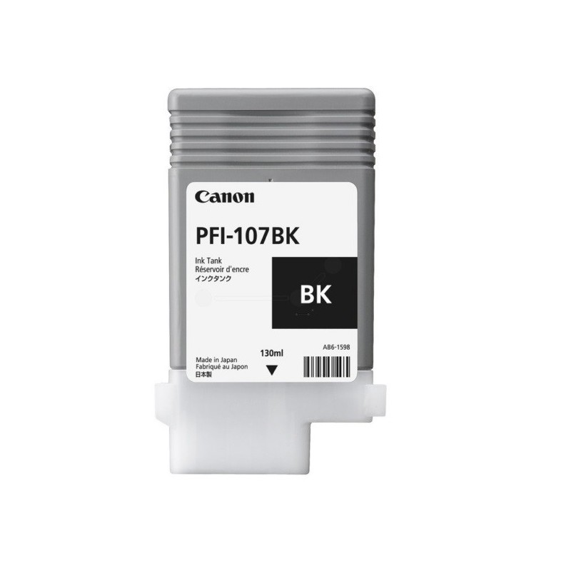 Encre noir  Canon pour IPF670 / IPF680 / IPF770..... (PFI-107), Toner Express : achat en ligne de Encre noir  Canon pour IPF670 
