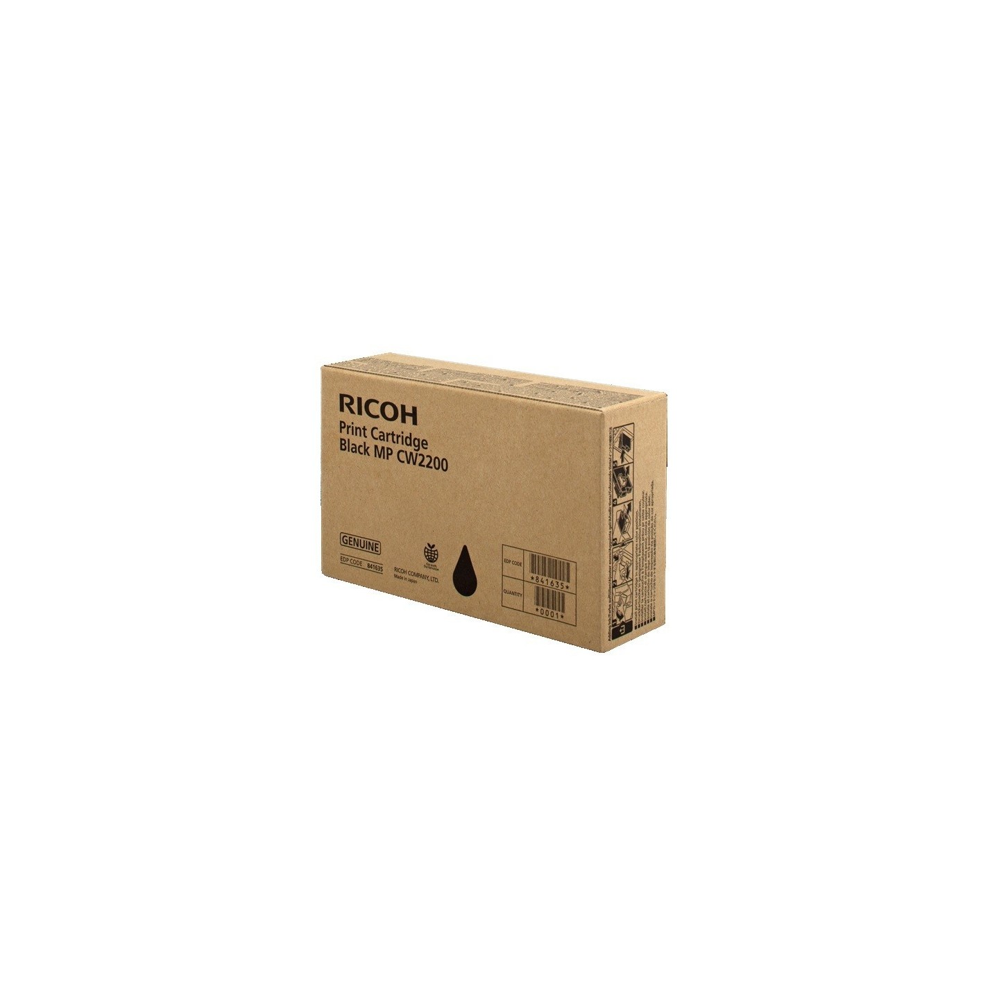 Encre noir Ricoh pour MP CW2200SP