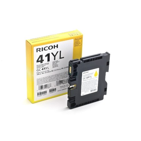 Cartouche d'encre jaune basse capacité Ricoh pour Aficio SG3110dnw (GC-41Y), Toner Express : achat en ligne de Cartouche d'encre