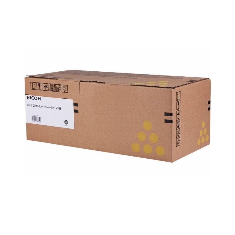 Toner jaune Ricoh pour SP C252DN/ 252SF