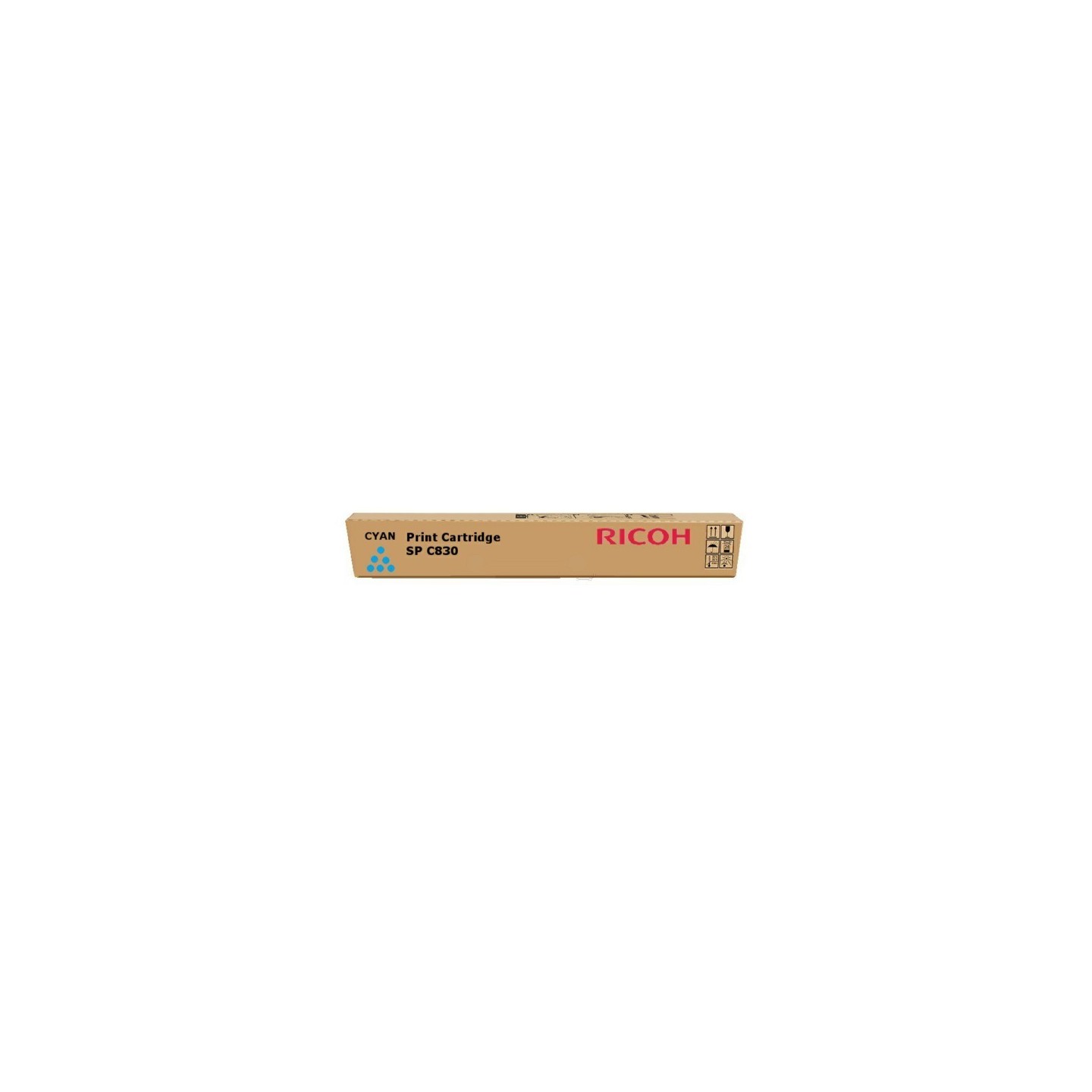 Toner cyan Ricoh pour SPC830DN (821124)