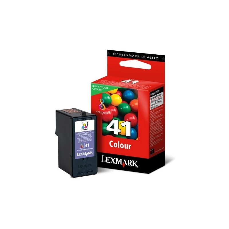 Cartouche couleur N°41 Lexmark pour Z1520 / X4850 ..., Toner Express : achat en ligne de Cartouche couleur N°41 Lexmark pour Z15