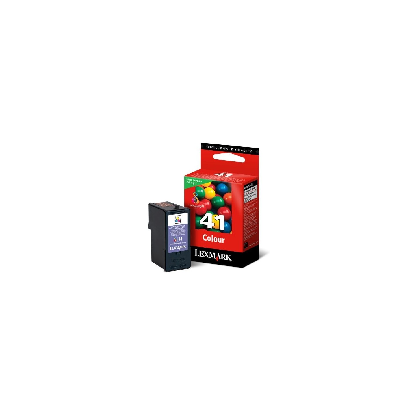 Cartouche couleur N°41 Lexmark pour Z1520 / X4850 ..., Toner Express : achat en ligne de Cartouche couleur N°41 Lexmark pour Z15