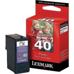 Cartouche photo noir Lexmark pour X6570 / X9350 (N°40), Toner Express : achat en ligne de Cartouche photo noir Lexmark pour X657