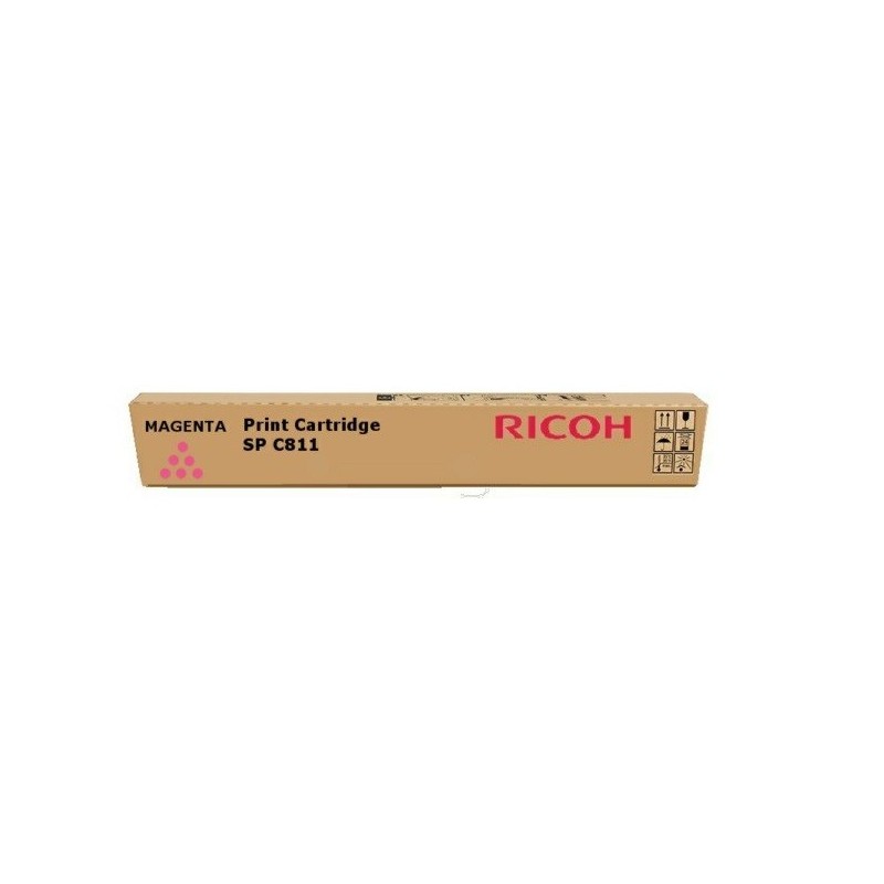 Toner magenta Ricoh pour Aficio SPC811/SPC811DN, Toner Express : achat en ligne de Toner magenta Ricoh pour Aficio SPC811/SPC811