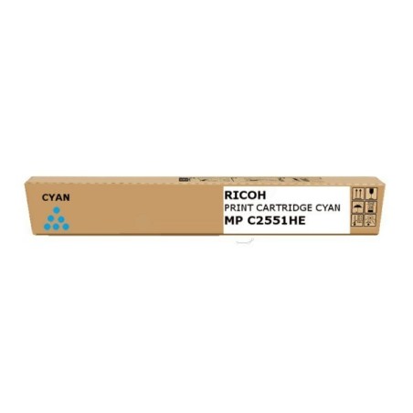 Achat en ligne de toner cyan Ricoh Aficio MPC2051 / MPC2551 (842064) (841505) (842468)