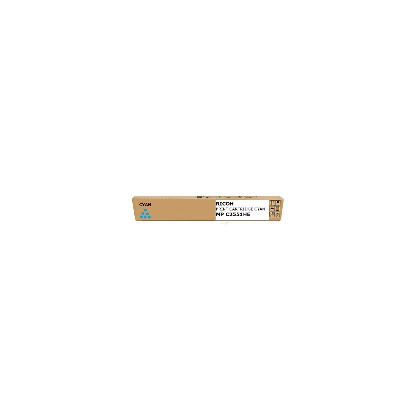 Achat en ligne de toner cyan Ricoh Aficio MPC2051 / MPC2551 (842064) (841505) (842468)