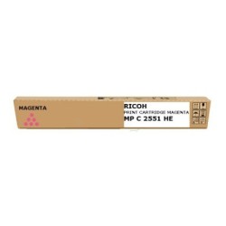 Achat en ligne de toner magenta Ricoh pour Aficio MPC2051 / MPC2551 (842064) (841506)