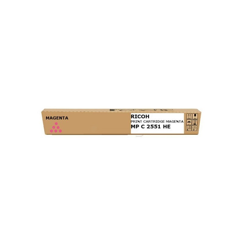 Achat en ligne de toner magenta Ricoh pour Aficio MPC2051 / MPC2551 (842064) (841506)