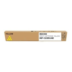 Toner jaune Ricoh Aficio MPC2051 / MPC2551, Toner Express : achat en ligne de Toner jaune Ricoh Aficio MPC2051 / MPC2551 pour im