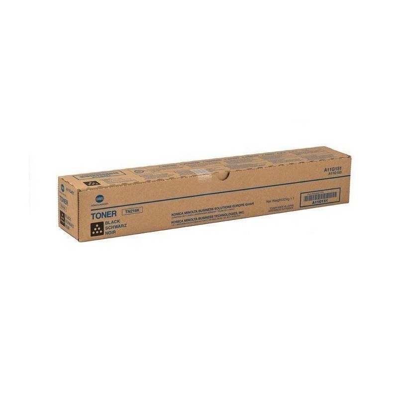 Toner noir Konica Minolta pour Bizhub C220 / C280 (TN-216BK), Toner Express : achat en ligne de Toner noir Konica Minolta pour B
