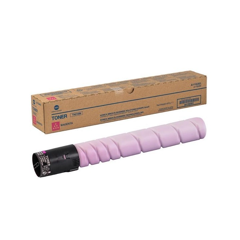 Toner magenta Konica Minolta pour Bizhub C220 / C280 (TN-216M), Toner Express : achat en ligne de Toner magenta Konica Minolta p