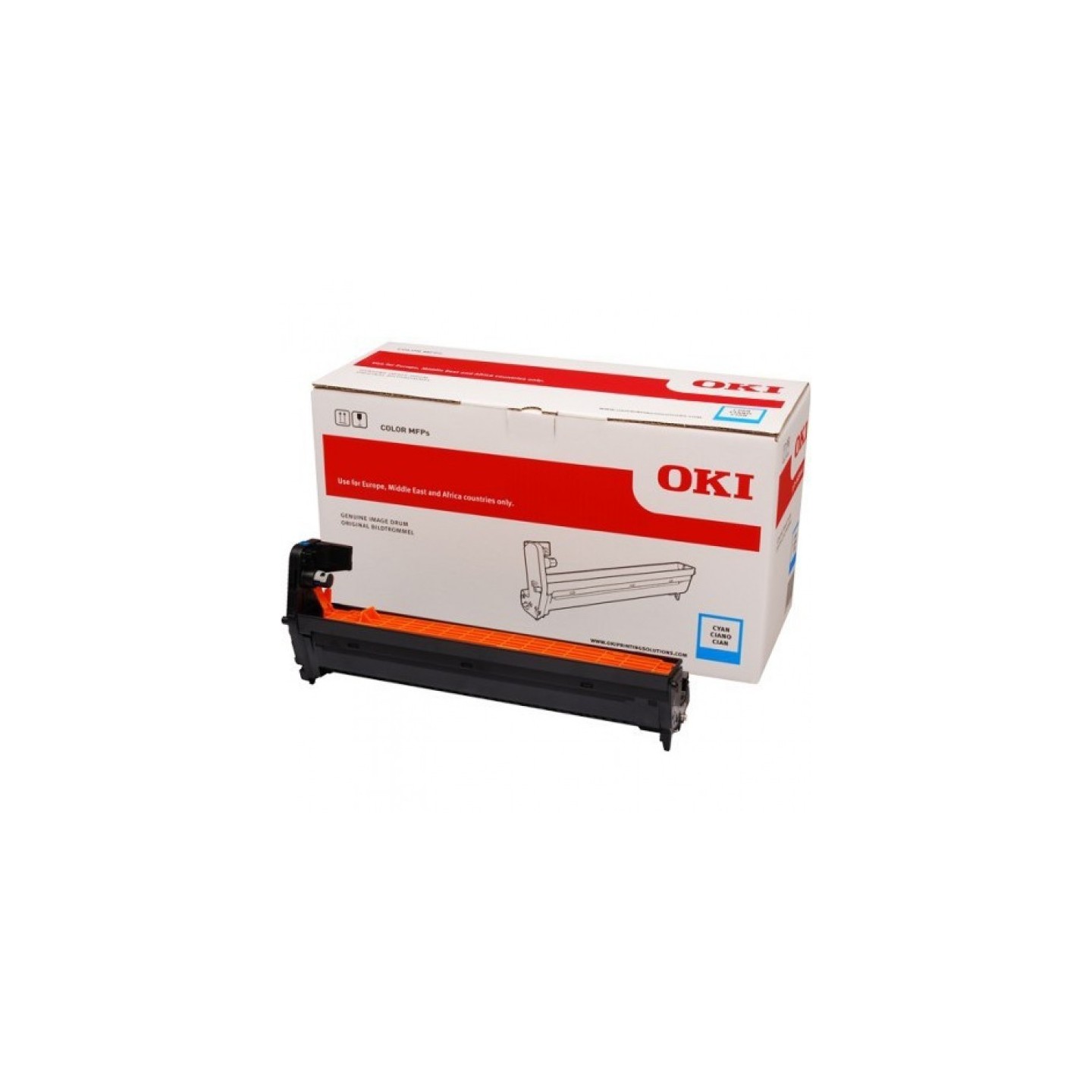 Tambour Cyan Oki original pour C823 / C833 / C843 (30 000 pages)