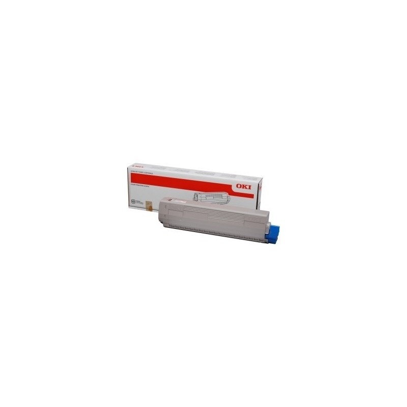 46443103 au meilleur prix : Toner Cyan Oki original pour C833 / C843 (10 000 pages)