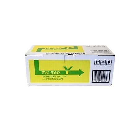 Toner jaune Kyocera Mita pour FSC5300DN/ ECOSYS P6030CDN  (TK-560Y), Toner Express : achat en ligne de Toner jaune Kyocera Mita 