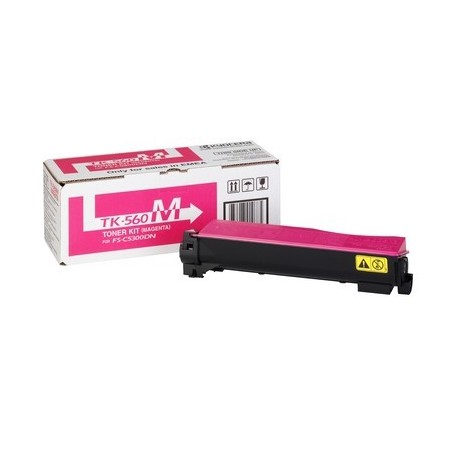 Toner magenta Kyocera Mita pour FSC5300DN/ ECOSYS P6030CDN  (TK-560M), Toner Express : achat en ligne de Toner magenta Kyocera M