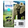 Cartouche cyan XL éléphant Epson série 24XL pour expresssion photo XP750 / XP850, Toner Express : achat en ligne de Cartouche