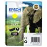 Cartouche jaune XL éléphant Epson série 24XL pour expresssion photo XP750 / XP850, Toner Express : achat en ligne