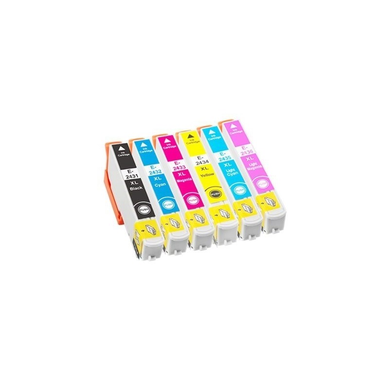 Multipack de 6 cartouches XL génériques pour Epson expresssion photo XP750 / XP850