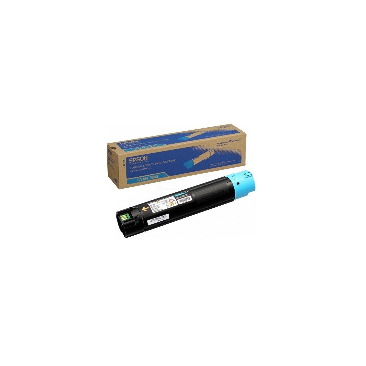 Toner cyan Epson pour WorkForce AL-C500dn, Toner Express : achat en ligne de Toner cyan Epson pour WorkForce AL-C500dn pour impr