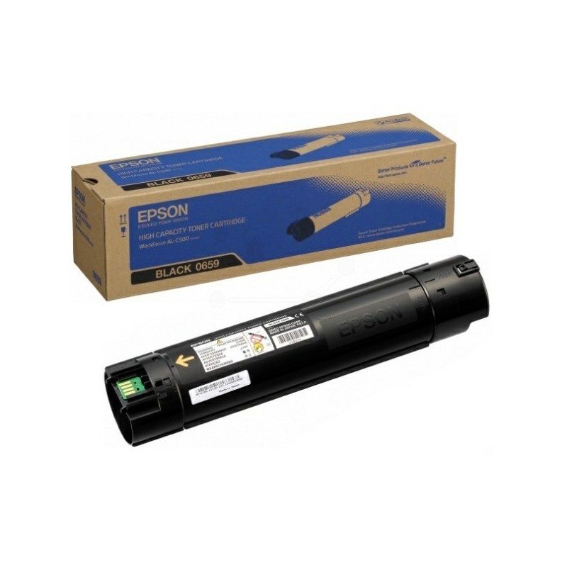 Toner Noir haute capacité Epson pour WorkForce AL-C500dn, Toner Express : achat en ligne de Toner Noir haute capacité Epson pour