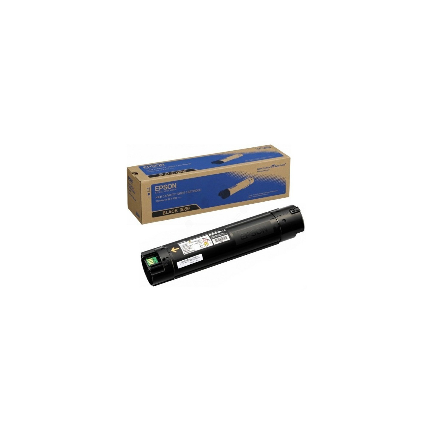 Toner Noir haute capacité Epson pour WorkForce AL-C500dn, Toner Express : achat en ligne de Toner Noir haute capacité Epson pour