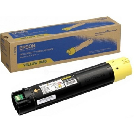 8715946500348 au meilleur prix : Toner jaune haute capacité Epson pour WorkForce AL-C500dn - AL-C500dtn