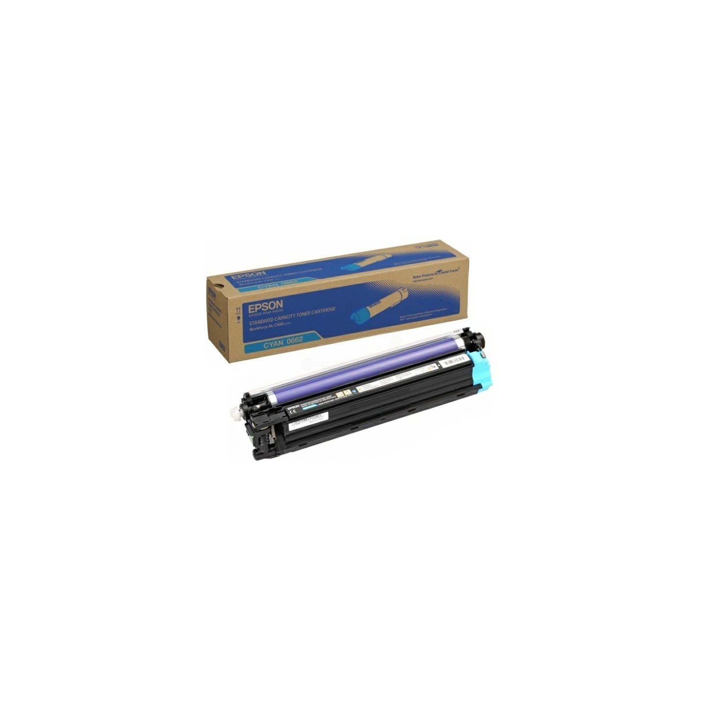 Tambour cyan Epson pour WorkForce AL-C500dn, Toner Express : achat en ligne de Tambour cyan Epson pour WorkForce AL-C500dn pour 