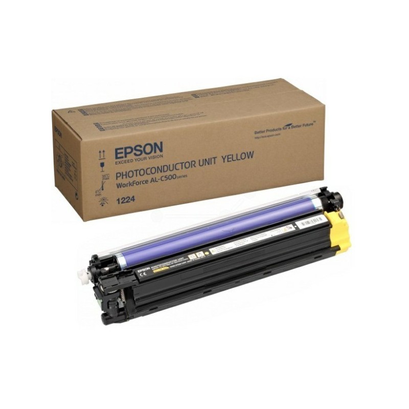 Tambour jaune Epson pour WorkForce AL-C500dn, Toner Express : achat en ligne de Tambour jaune Epson pour WorkForce AL-C500dn pou